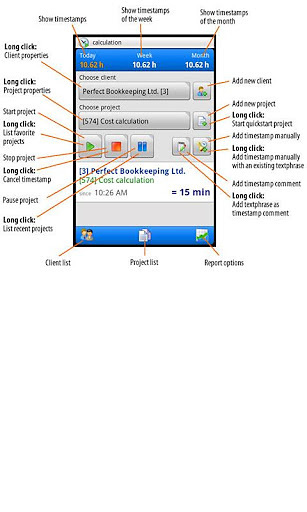 Xpert-Timer Time Tracker Trial截图3