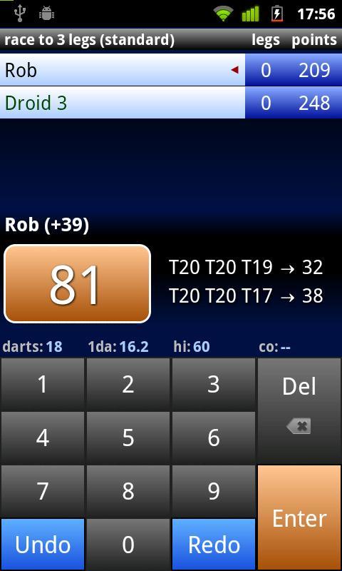 Darts Scoreboard截图1