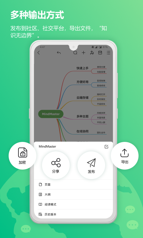 MindMaster思维导图v2.2.4截图5