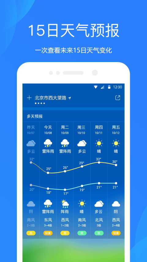 天气预报v5.3.3截图2