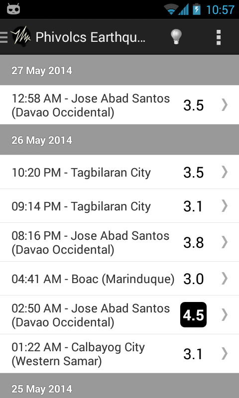 Phivolcs Earthquake Alert FREE截图5