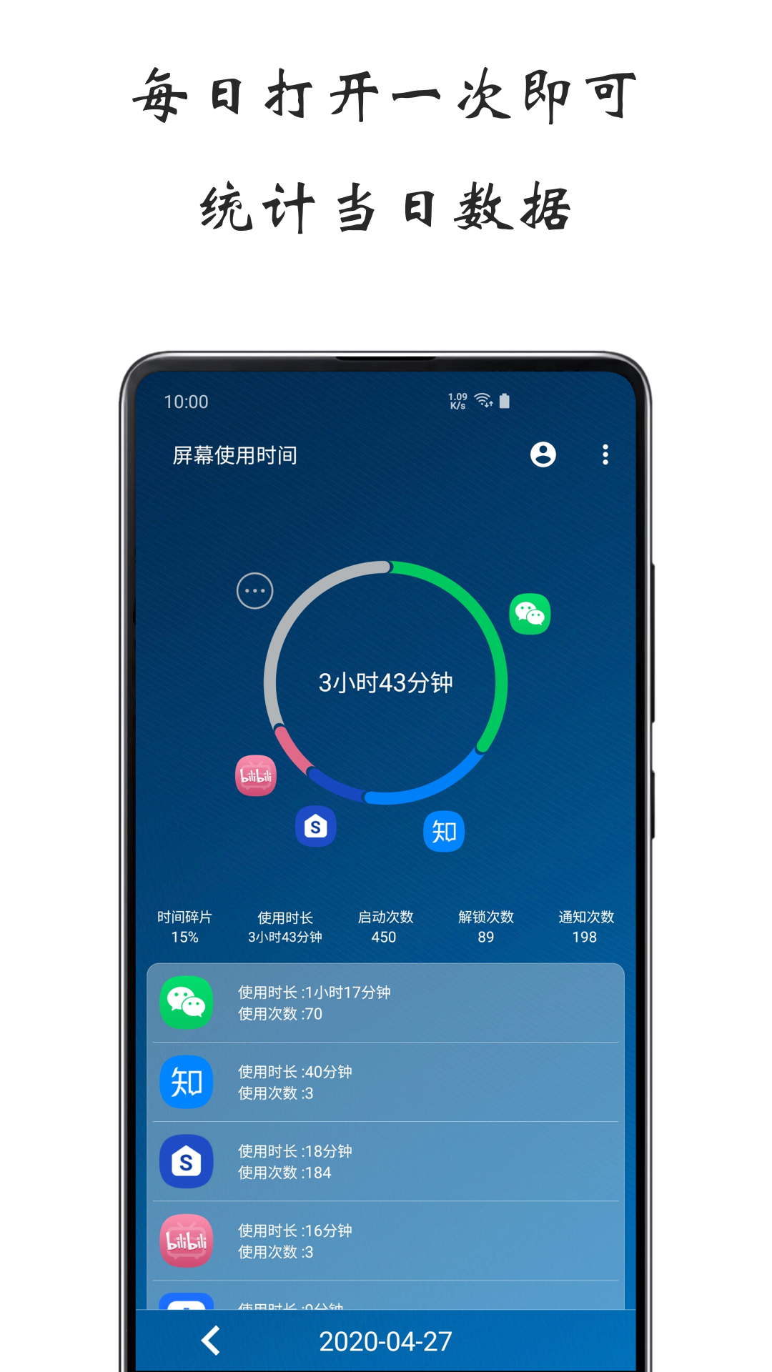 屏幕使用时间v1.1.0820截图1