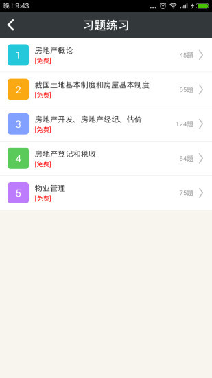 初级房地产经济师题库截图2