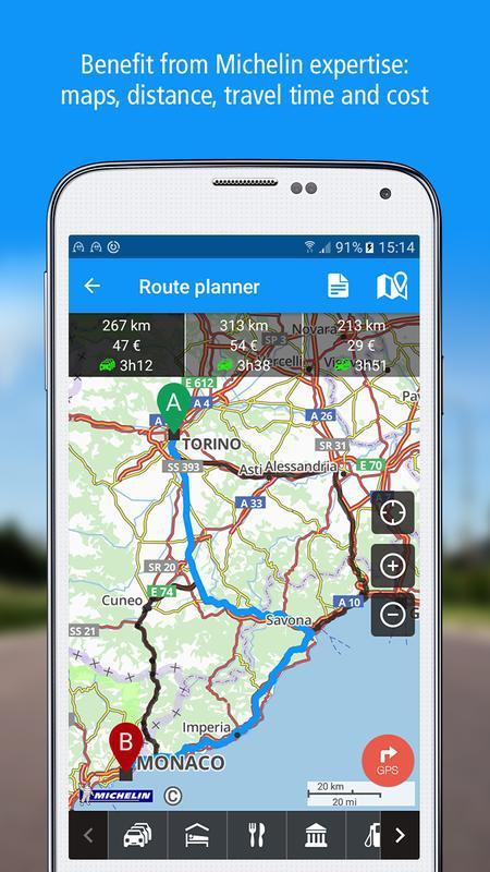 ViaMichelin: Route GPS Traffic截图1