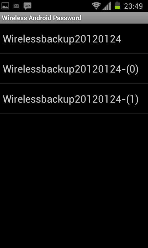 Wireless Android Password截图4