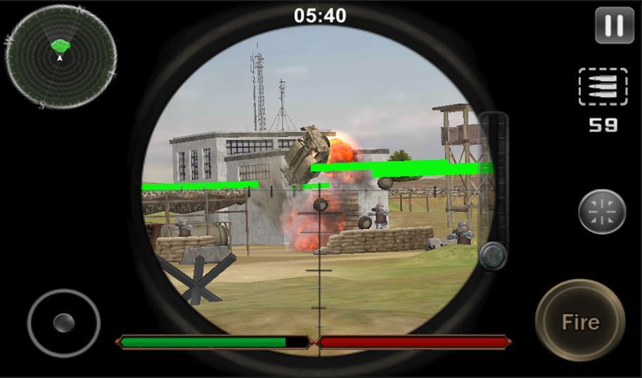 坦克战争游戏3D截图2