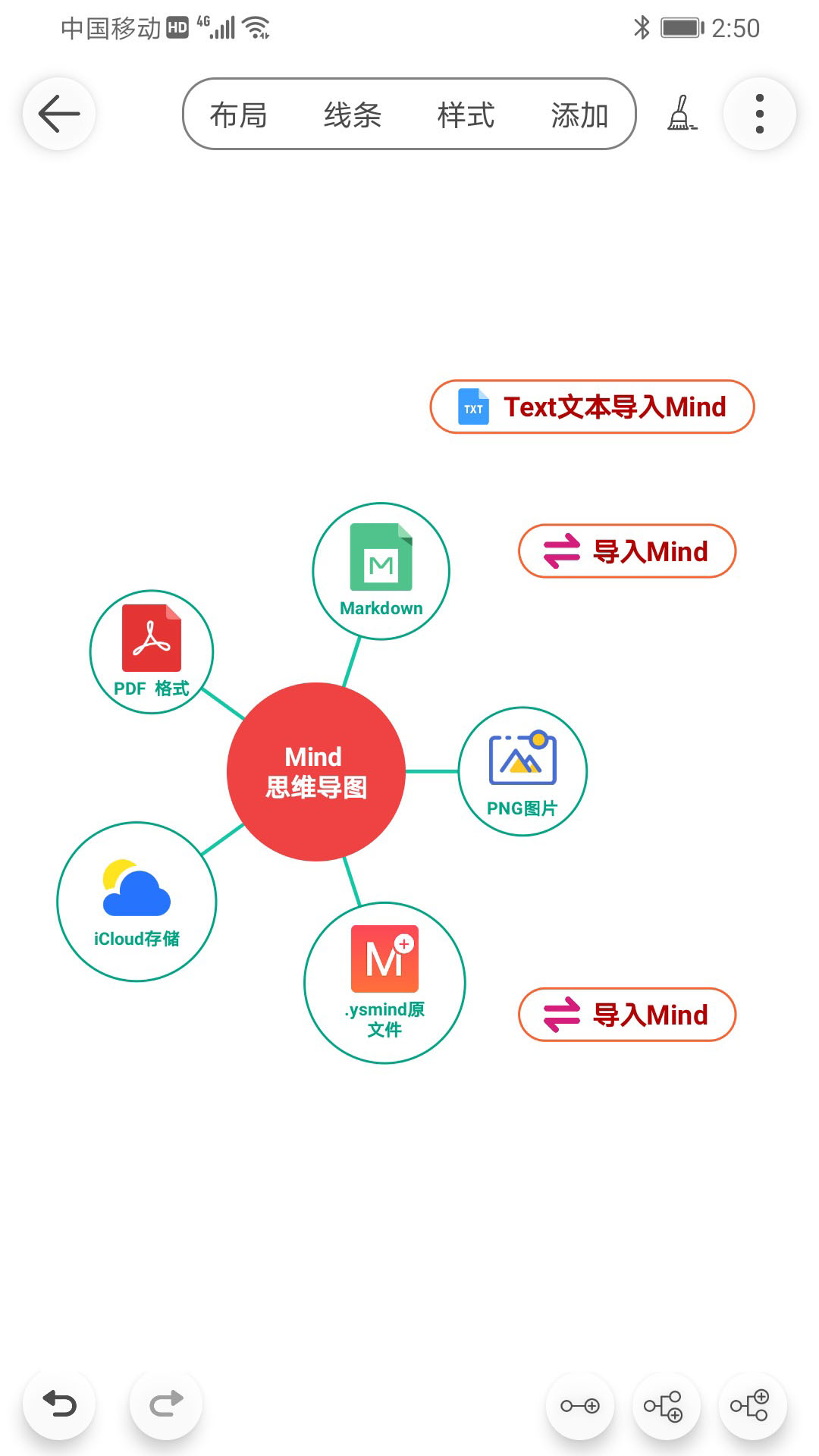 Mind思维导图v1.3.1截图2