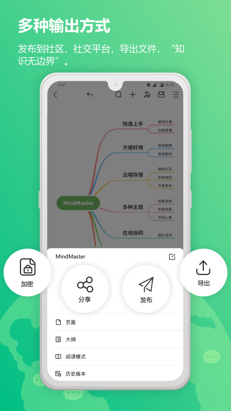 MindMaster思维导图v2.2.6截图5