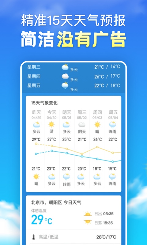 天气预报v4.2.0截图1