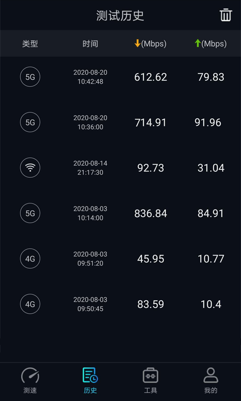 5G网速测试v1.1.9截图5