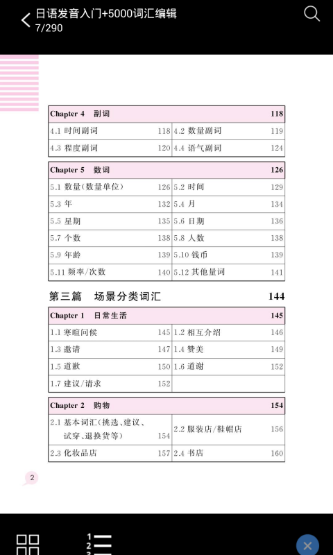 日语实用5000词截图5