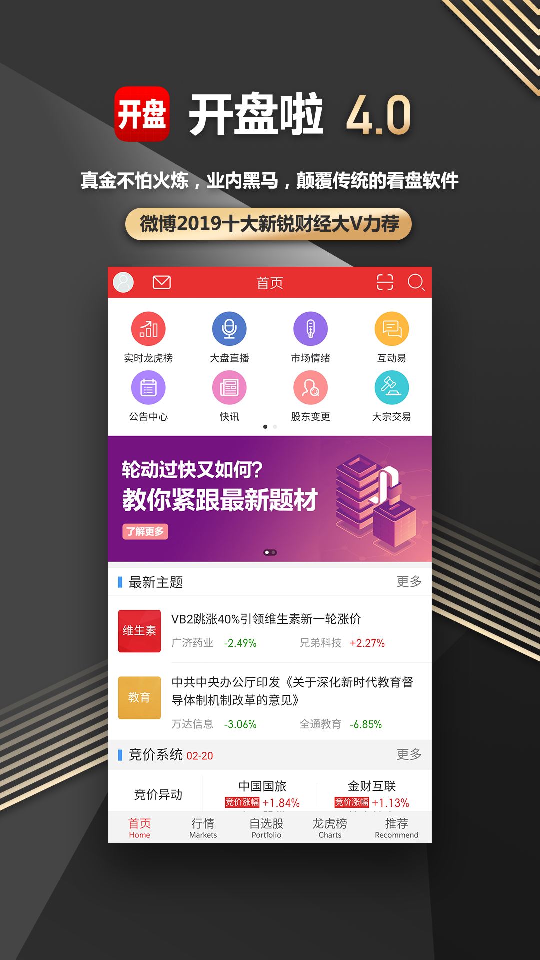 开盘啦v4.10.0.3截图1