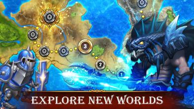 Mighty Puzzle Heroes Empire magic war截图1