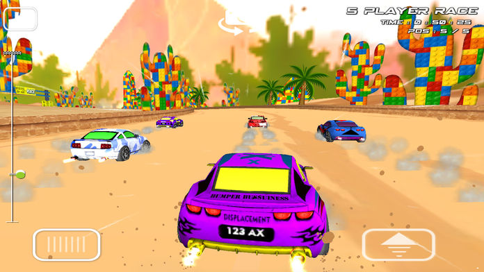 赛车3D赛车的孩子截图2