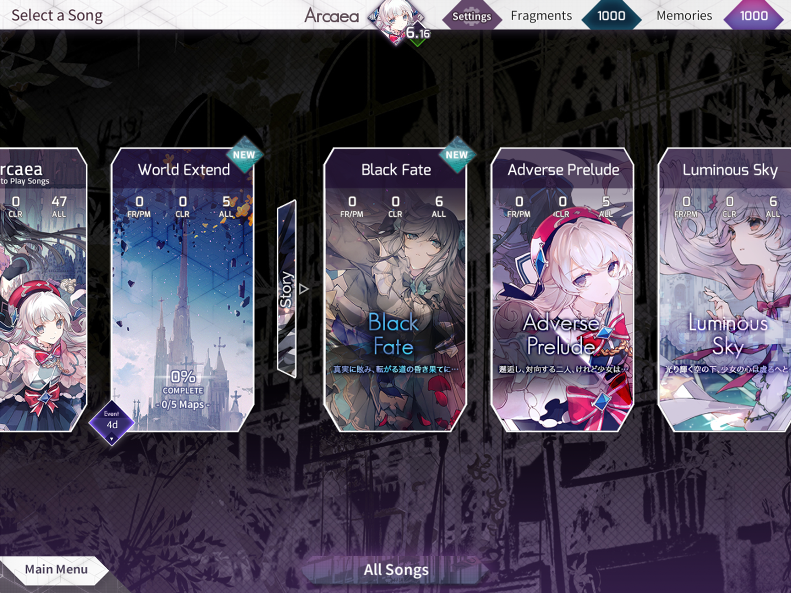 Arcaea–创新立体节奏截图3