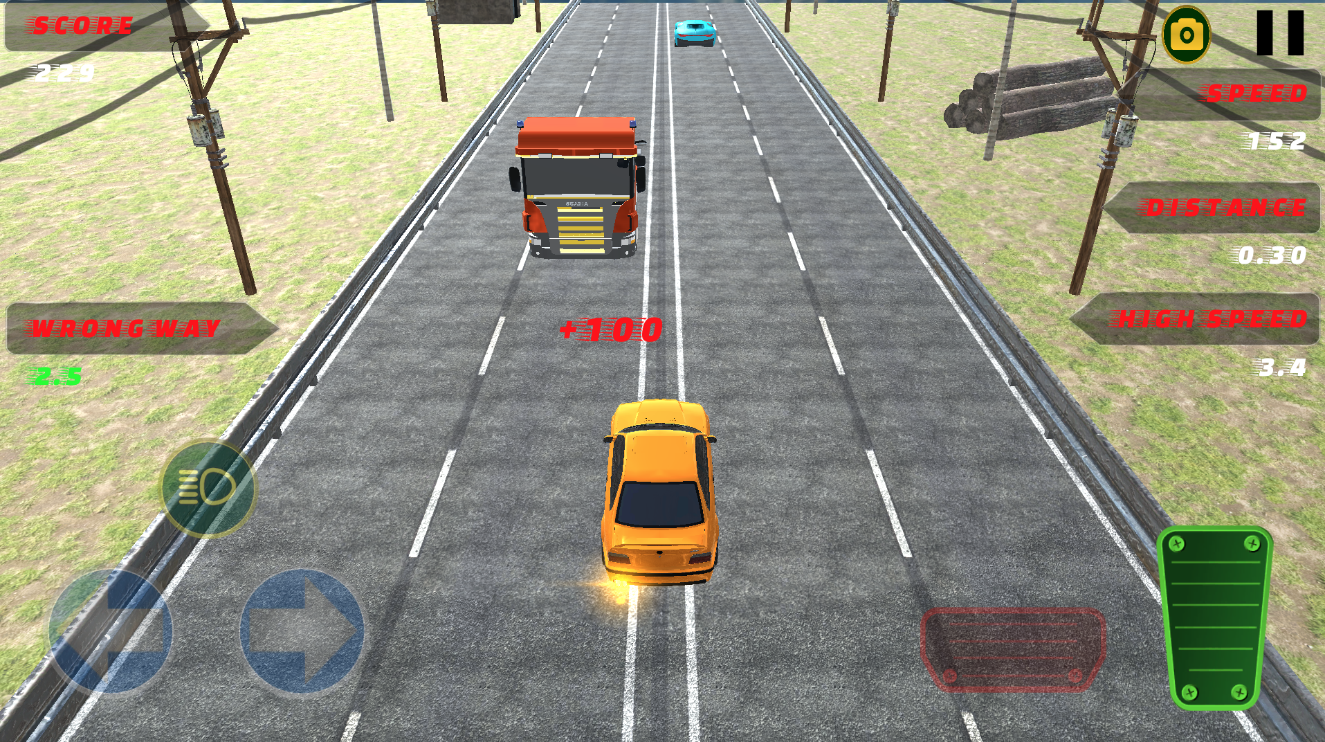 V8CarTrafficRacer截图4