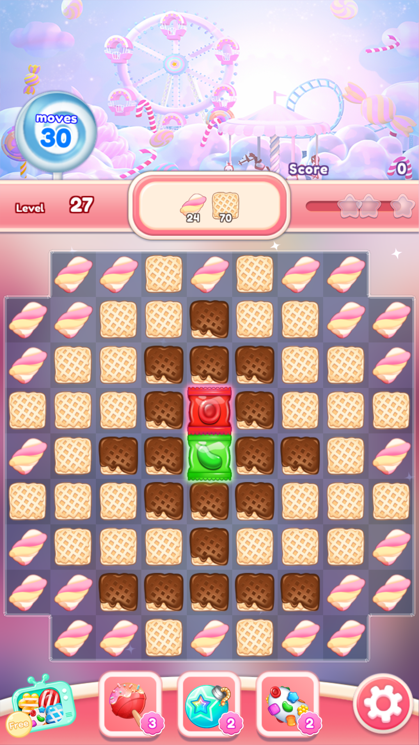 CrushtheCandy1CandyPuzzleMatch3Game截图1