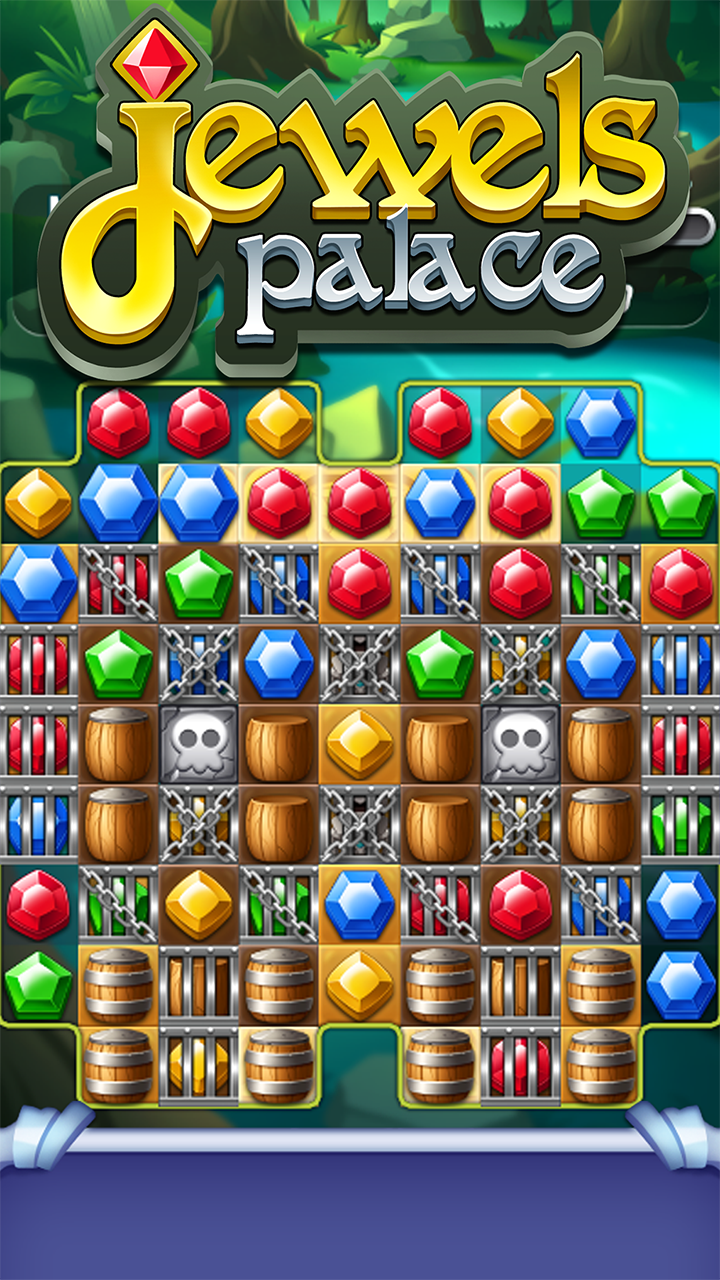 JewelsPalaceWorldmatch3puzzlemaster截图3