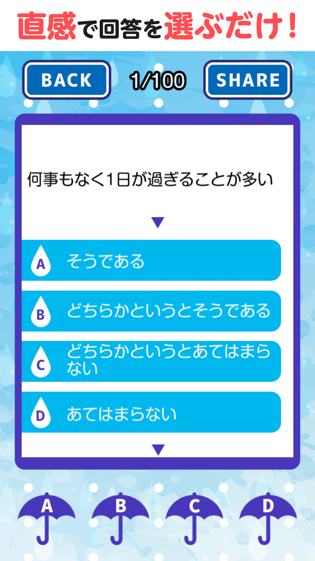 あなたに足りないもの诊断截图2