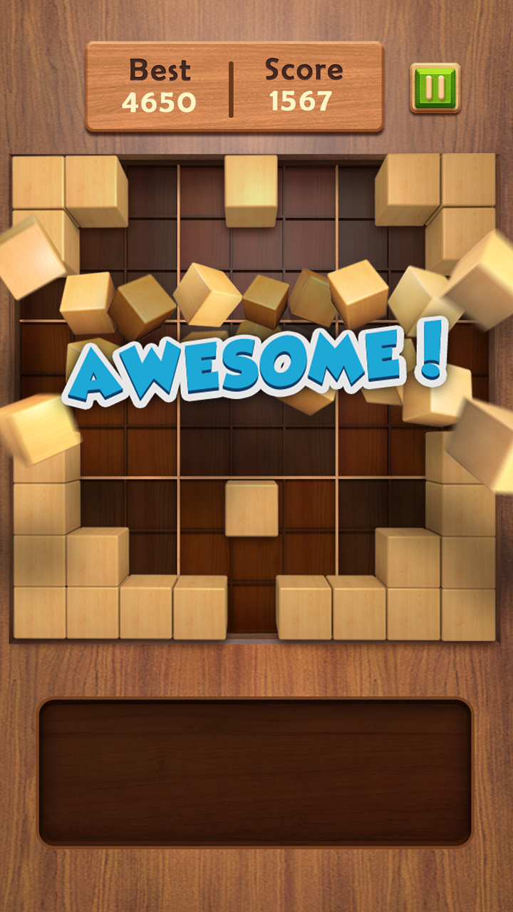 BlockPuzzle99DrawWoodCubeFitSpaceClearUp截图1