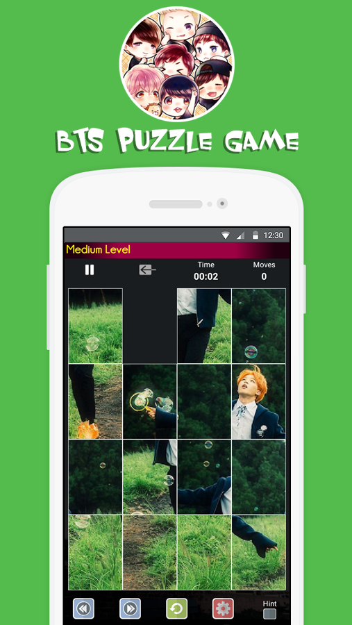 BTS Bangtan Puzzle Game截图4