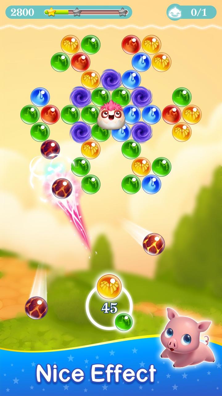 Monster Pet Pop Bubble Shooter截图3