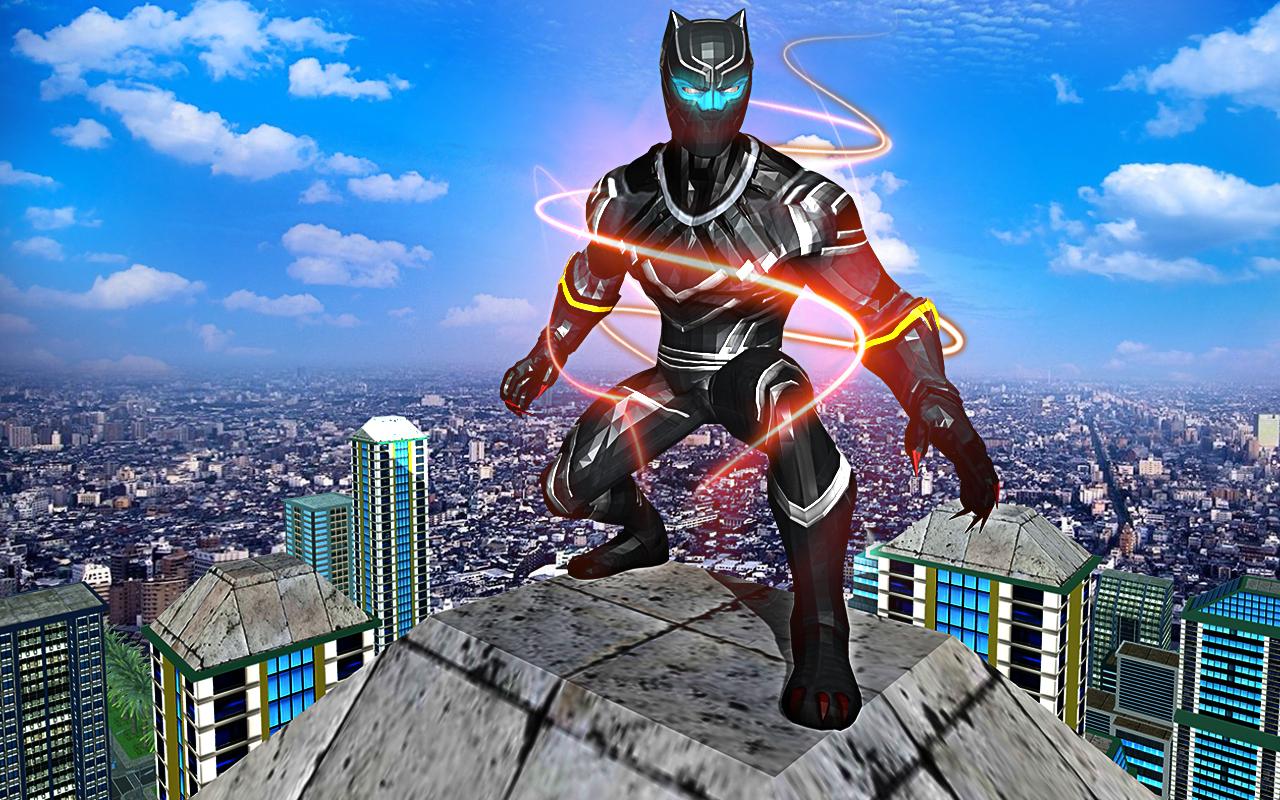 Panther Superhero: City Avenger Hero vs Crime City截图5