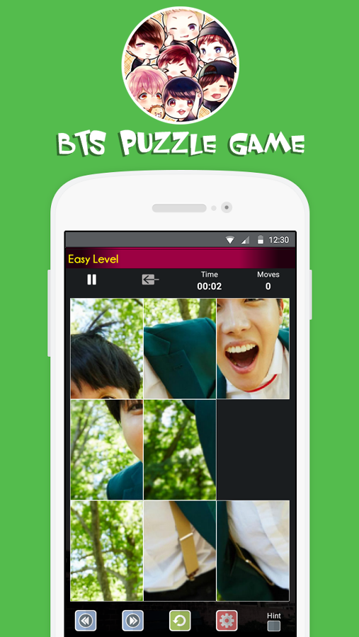 BTS Bangtan Puzzle Game截图5