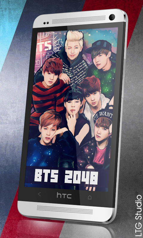 2048 BTS Bangtan Boys Game截图5