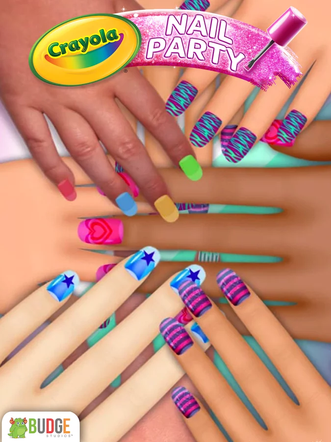 Crayola美甲派对 Crayola Nail Party截图6