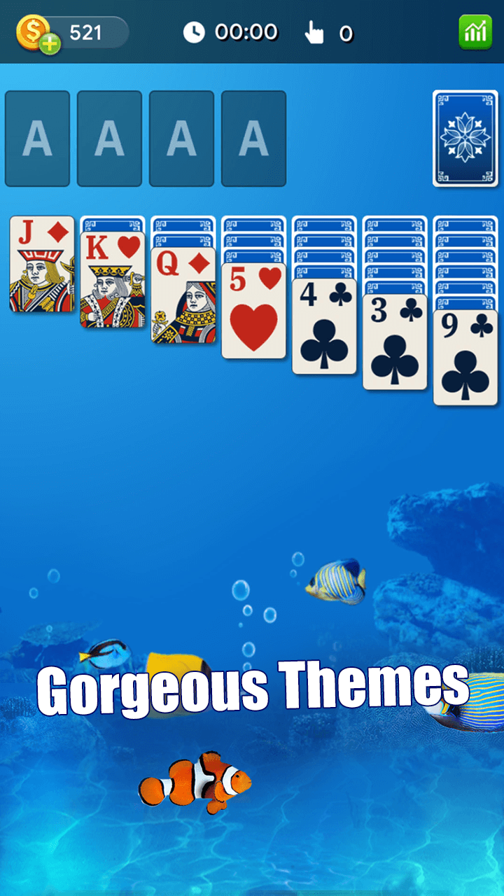 Solitaire3DOceanCardsGame截图2