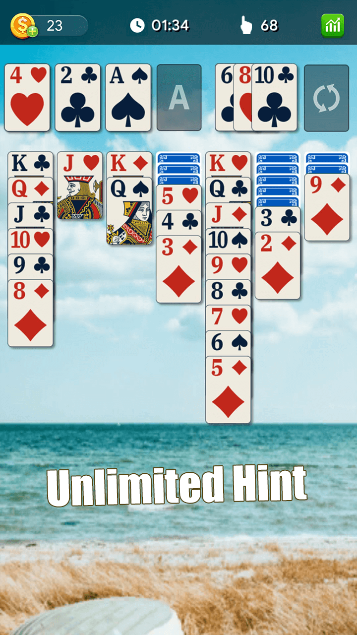 Solitaire3DOceanCardsGame截图3