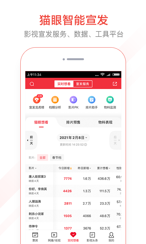 猫眼专业版v6.2.5.1截图4