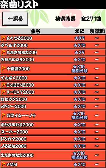 太鼓の达人おみくじ选曲＆データベース截图4