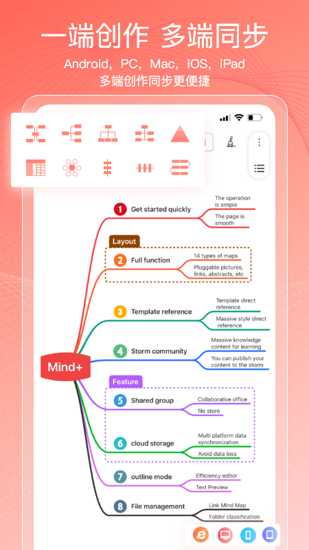 Mind思维导图v2.3.0截图1