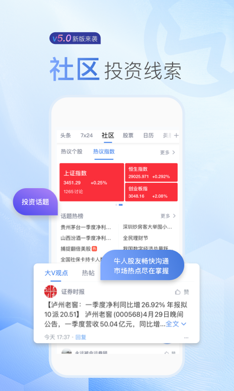 新浪财经v5.3.0.1截图1