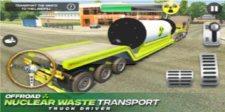 Offroad Nuclear Wast Transport_Truck Driver !截图1