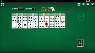 Spider Solitaire Card Game FREE截图2