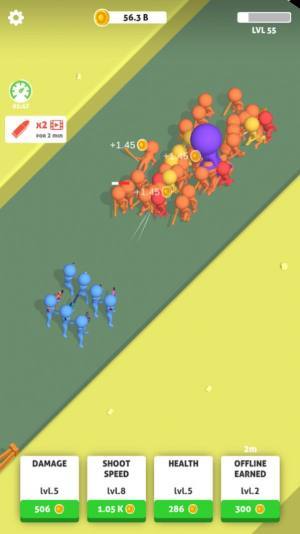 火柴人团战对抗截图2