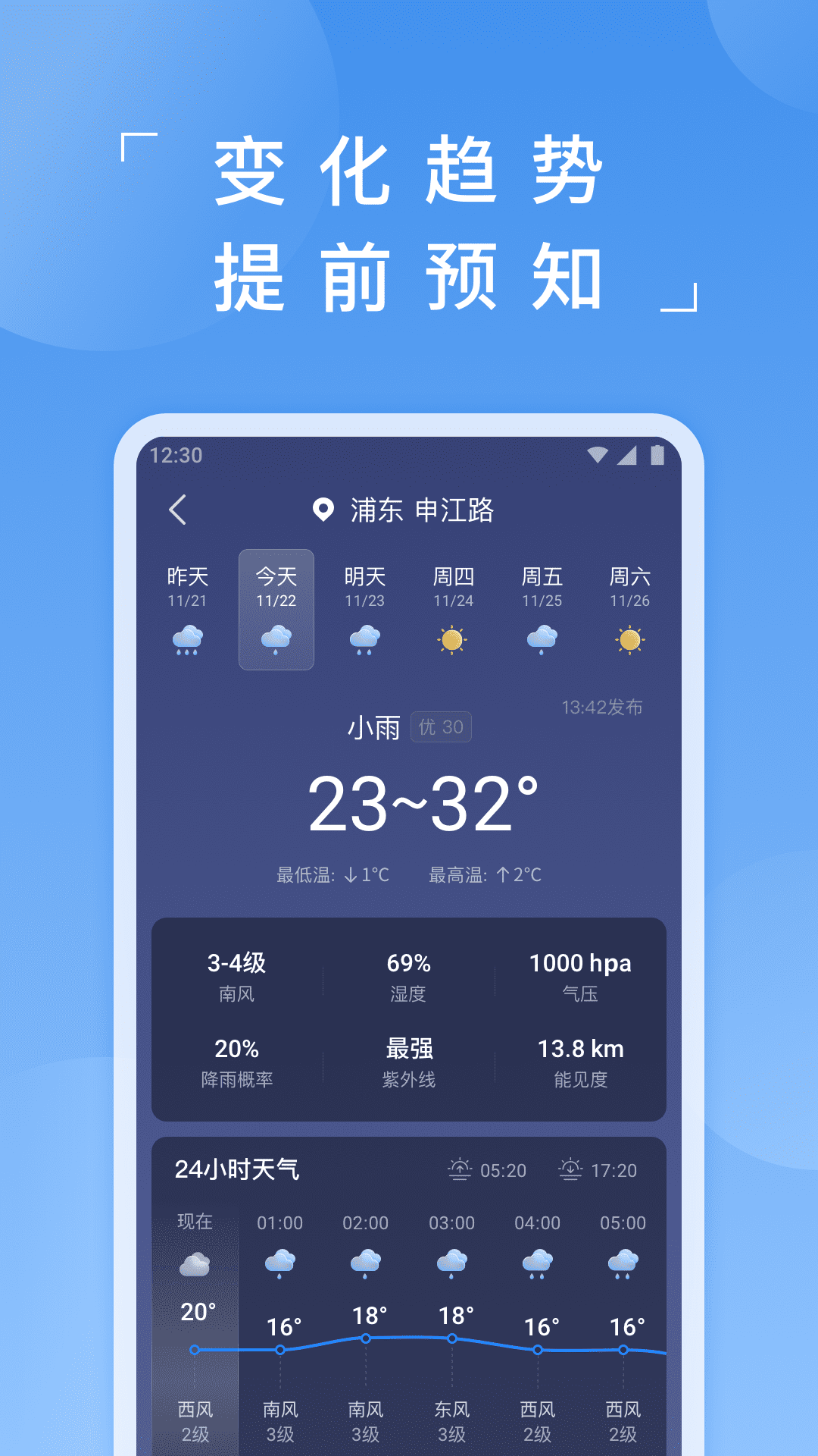 蚂蚁天气v2.1.0截图2