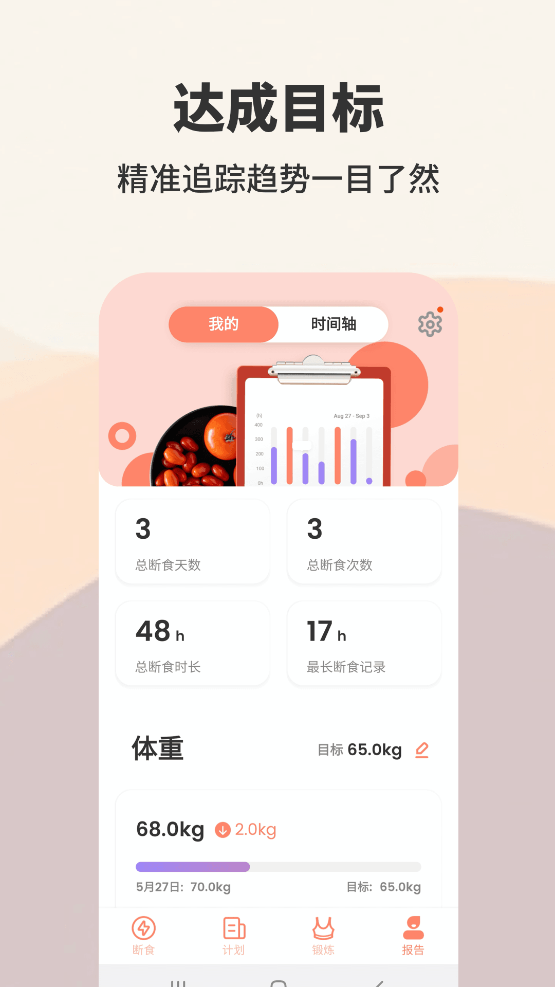 怪瘦轻断食v1.0.3截图1