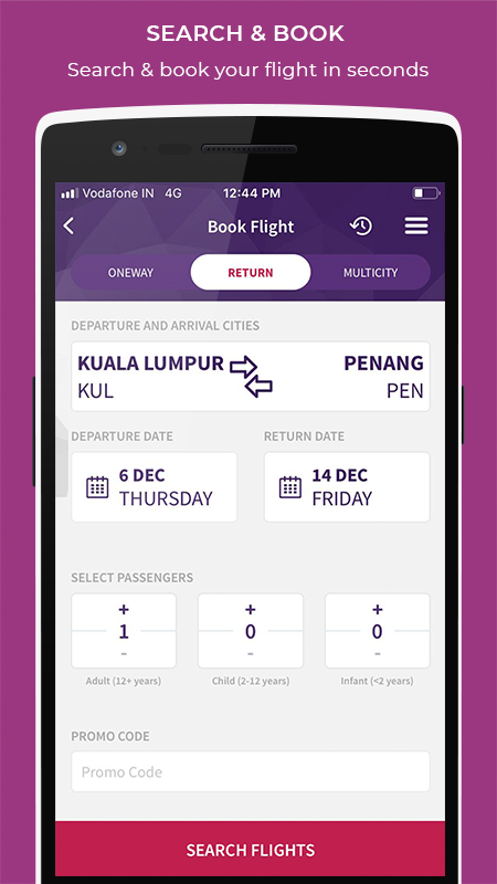 Malindo Air截图2