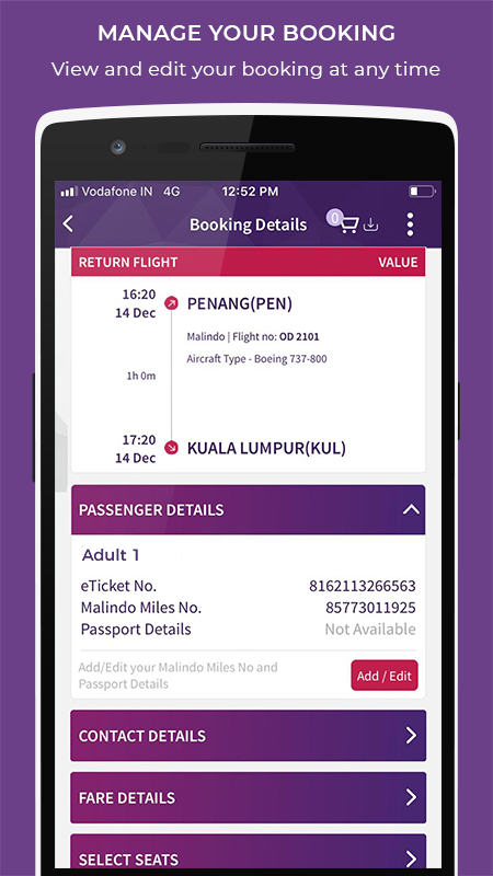 Malindo Air截图5