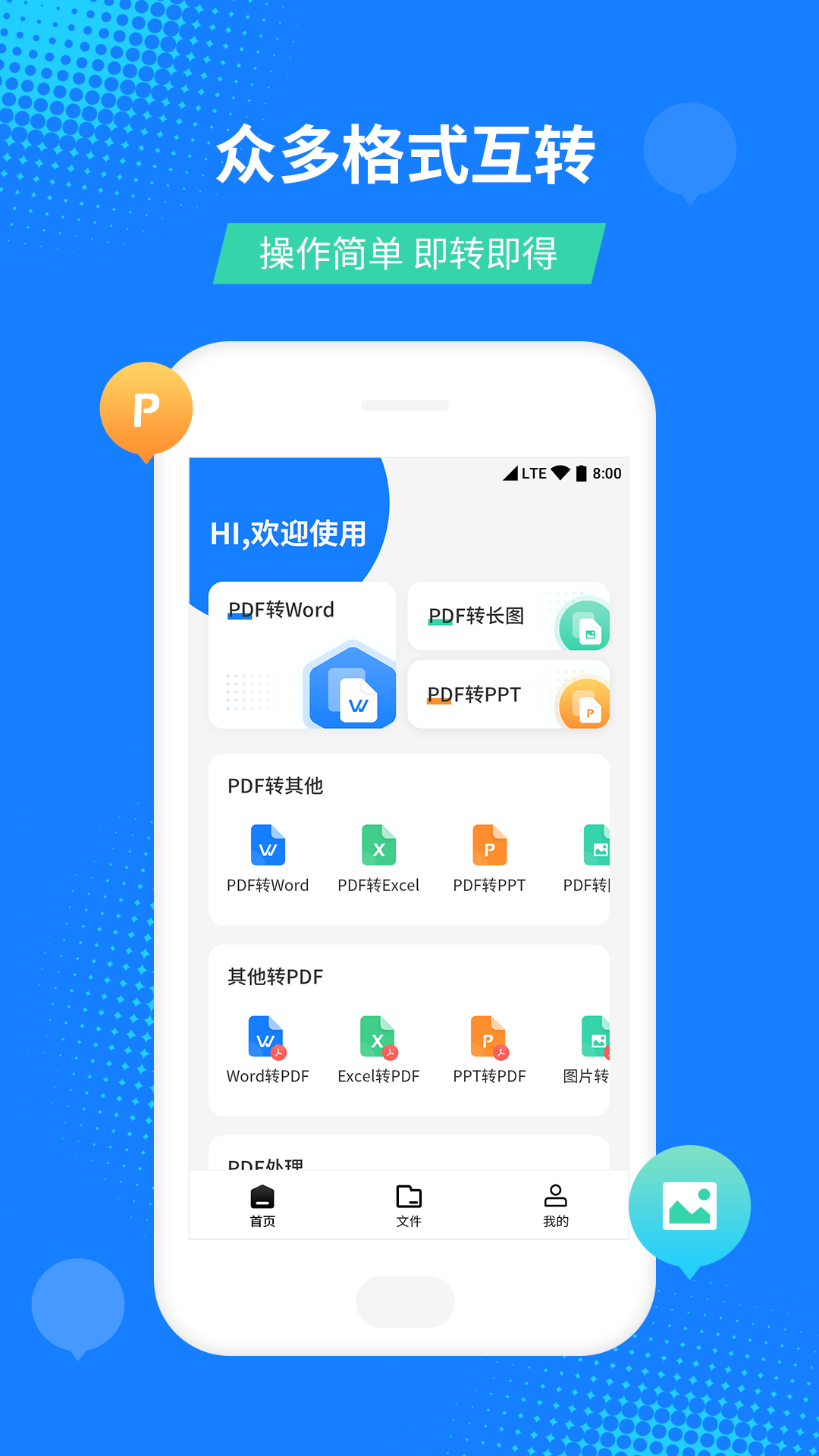 PDF文档格式转换器截图1