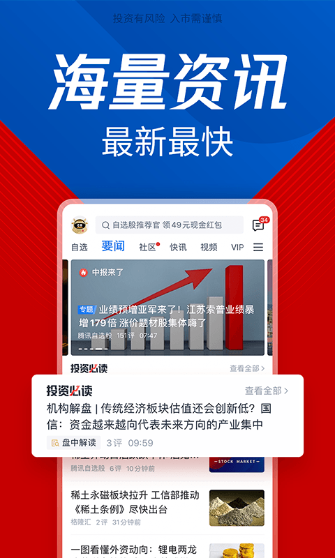 腾讯自选股v9.6.0截图2