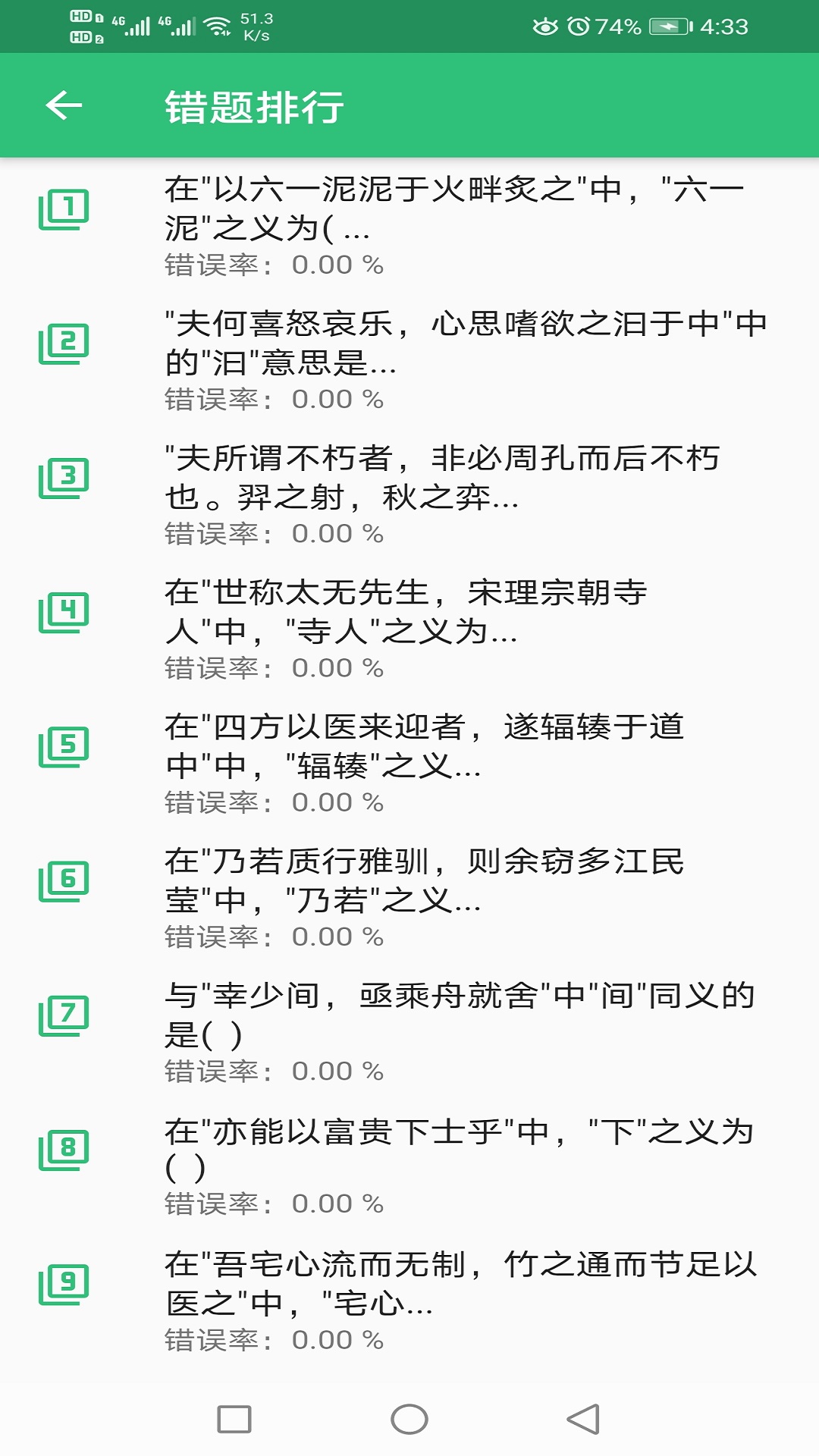 推拿按摩学主治医师题v1.2.1截图1