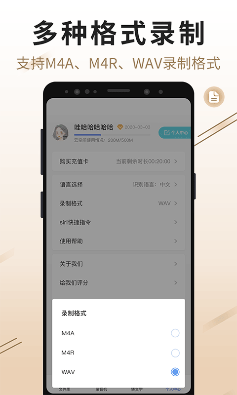 录音王v1.0.1截图1