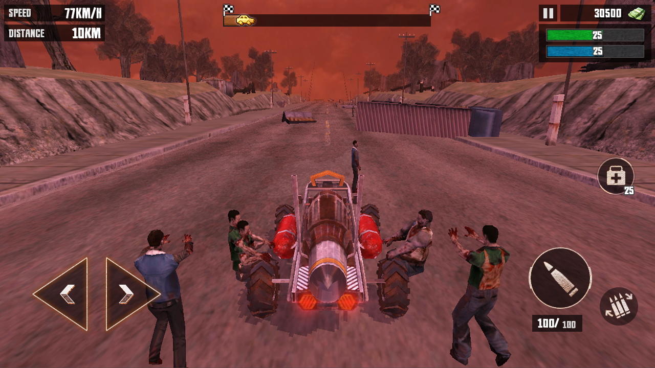 Roadkill3DZombieCrushFPS截图2