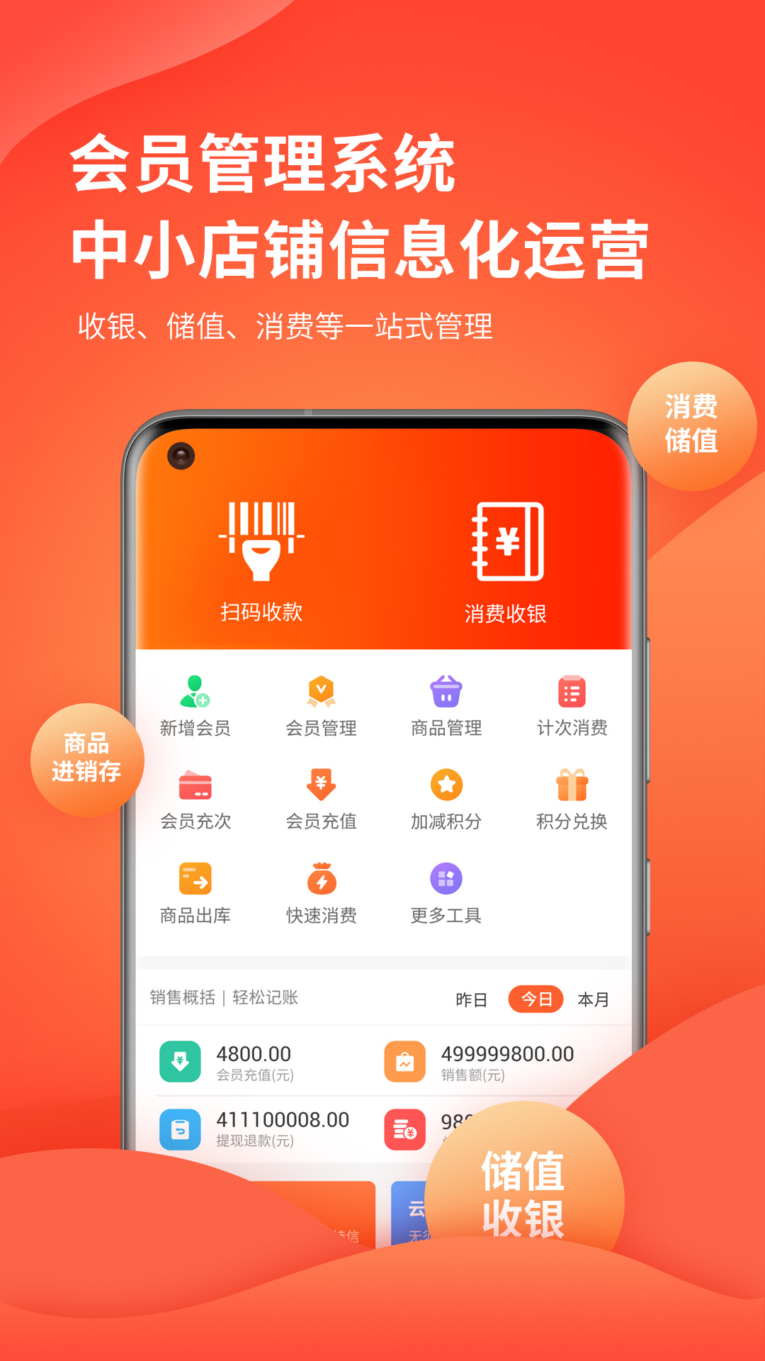 云上铺会员管理收银系统v2.24截图5