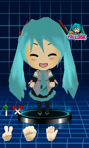 3D初音猜拳游戏截图2